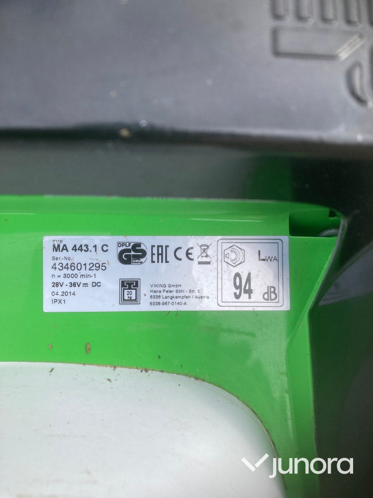 Viking batterigräsklippare
