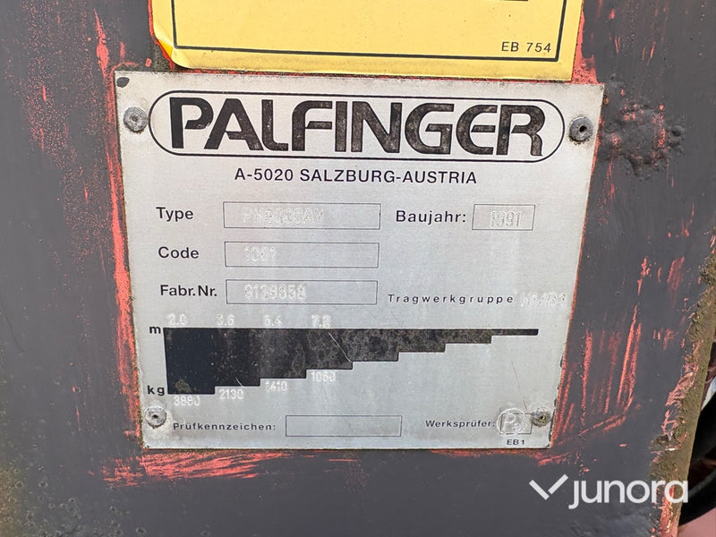 Kranflak - Palfinger, PK8000AY