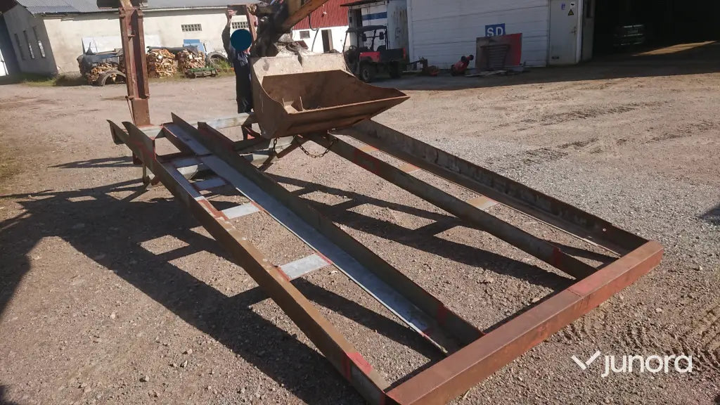 Ramp för grävmaskin