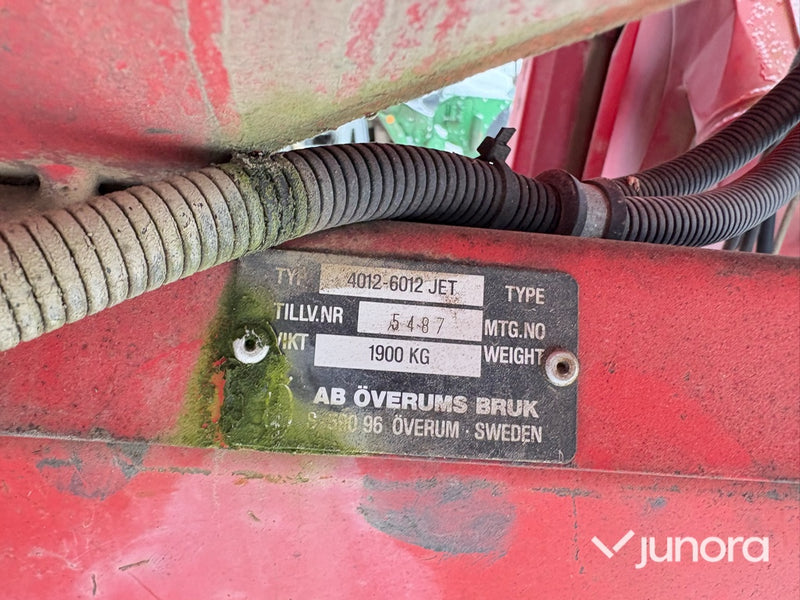 Gödningsspridare - Tive, Överum, 4012-6012 Jet