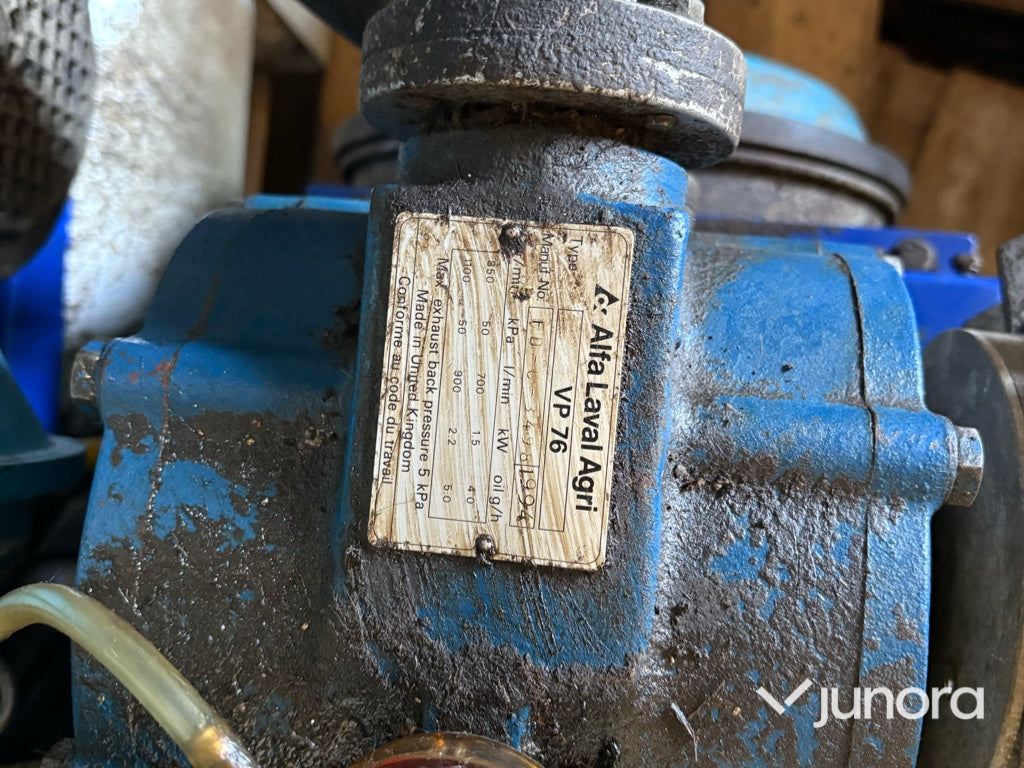 Vakuumpump - De Laval 2st