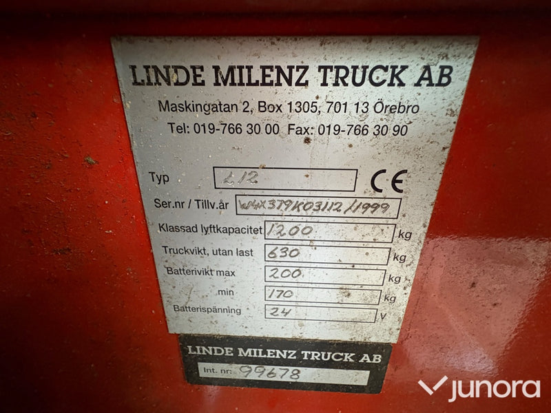 Eltruck Linde L12