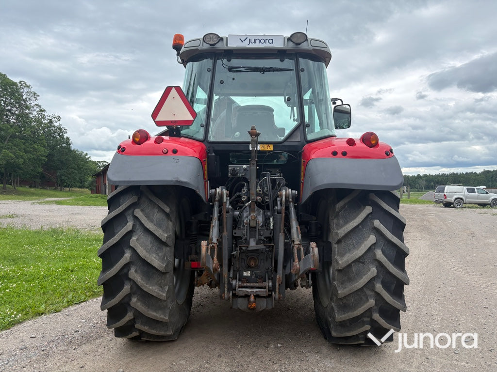 Traktor - Massey Ferguson 5480 med dubbelmontage