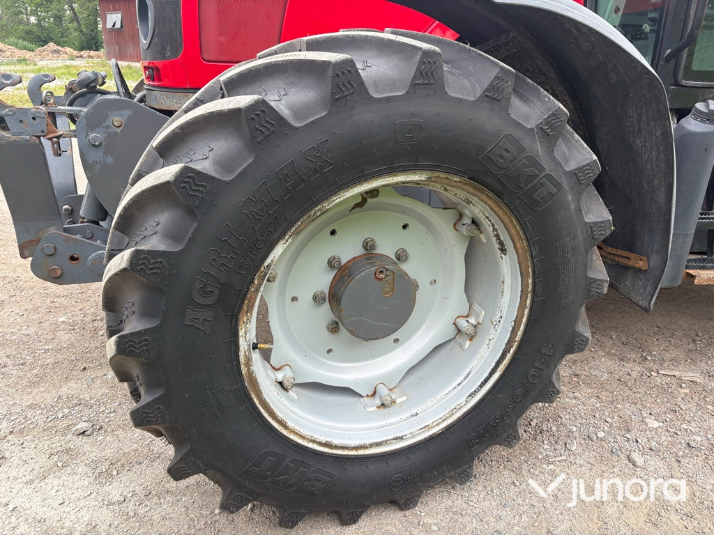 Traktor - Massey Ferguson 5480 med dubbelmontage