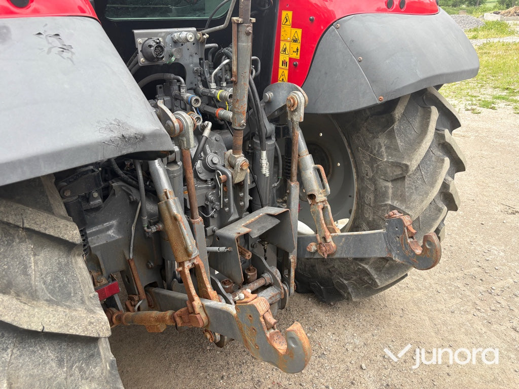 Traktor - Massey Ferguson 5480 med dubbelmontage