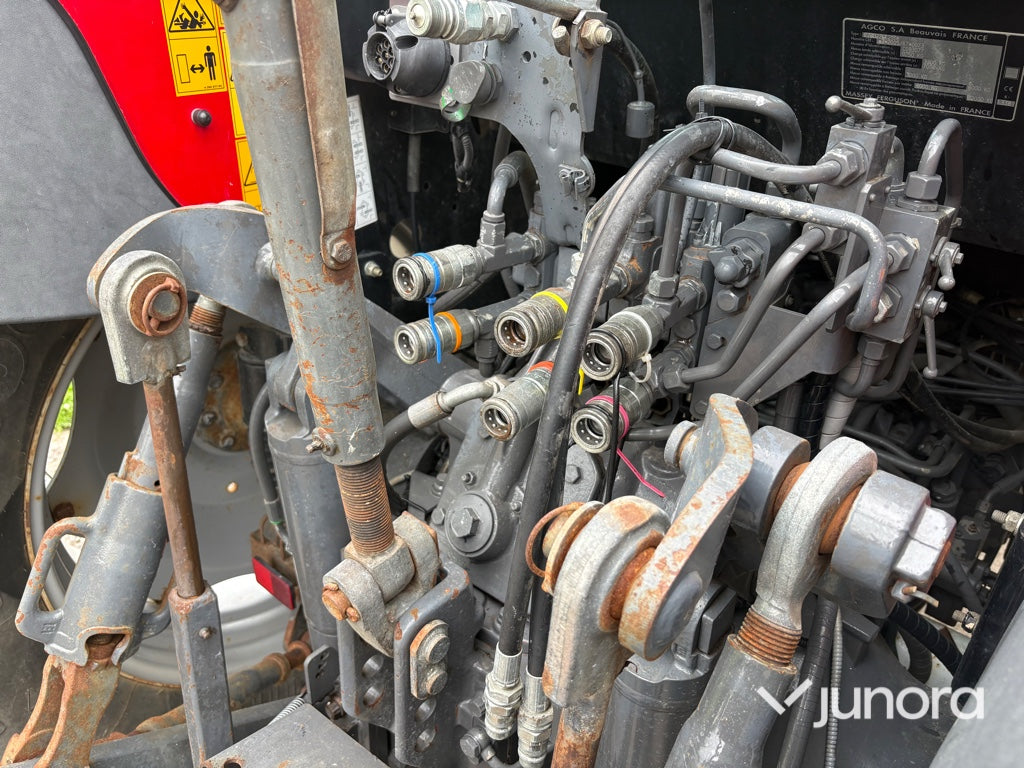 Traktor - Massey Ferguson 5480 med dubbelmontage