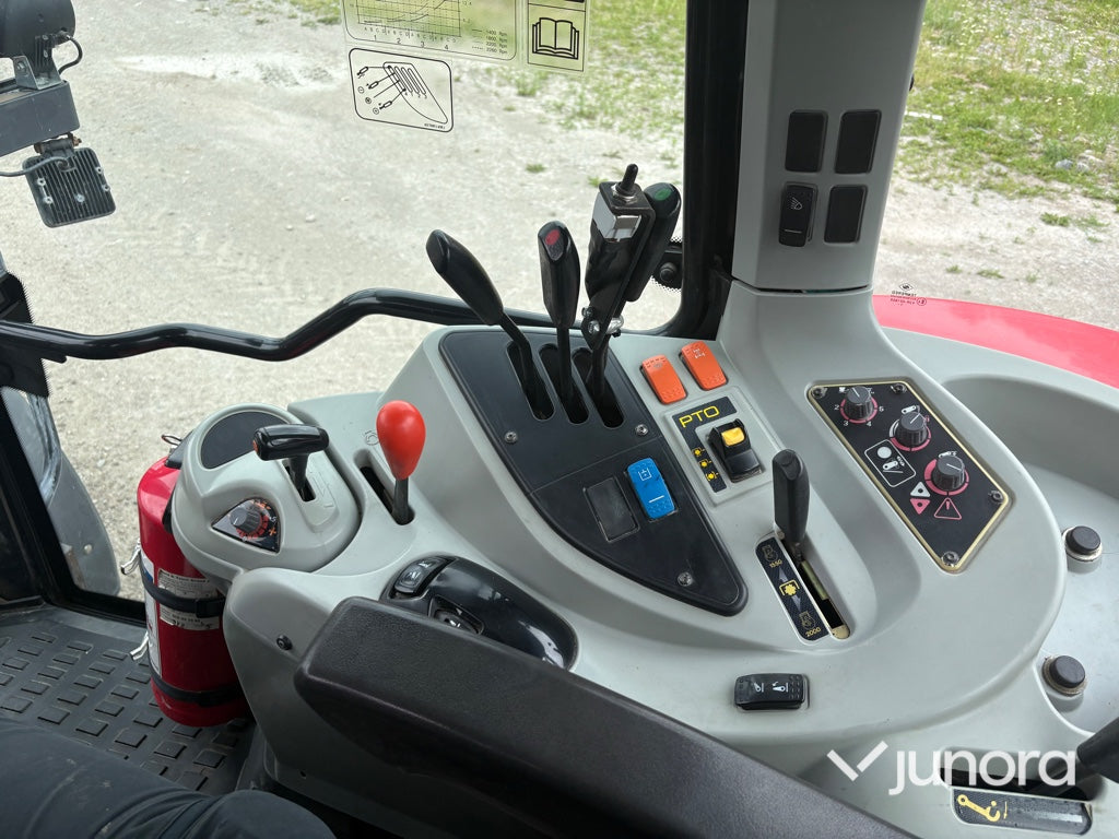 Traktor - Massey Ferguson 5480 med dubbelmontage