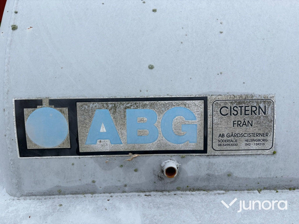 Dieseltank med pump ABG - 3 kubik