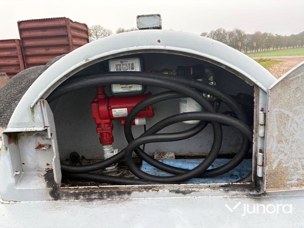Dieseltank med pump ABG - 3 kubik