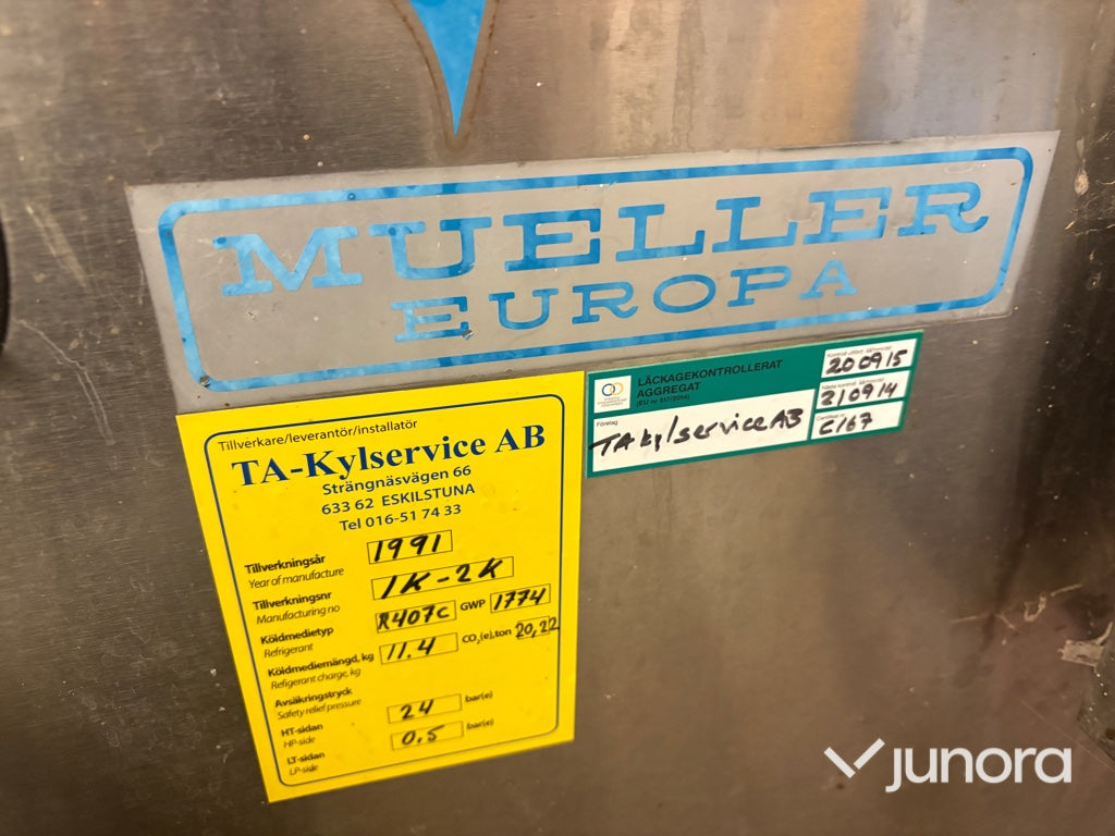 Mjölktank – Mueller Europa