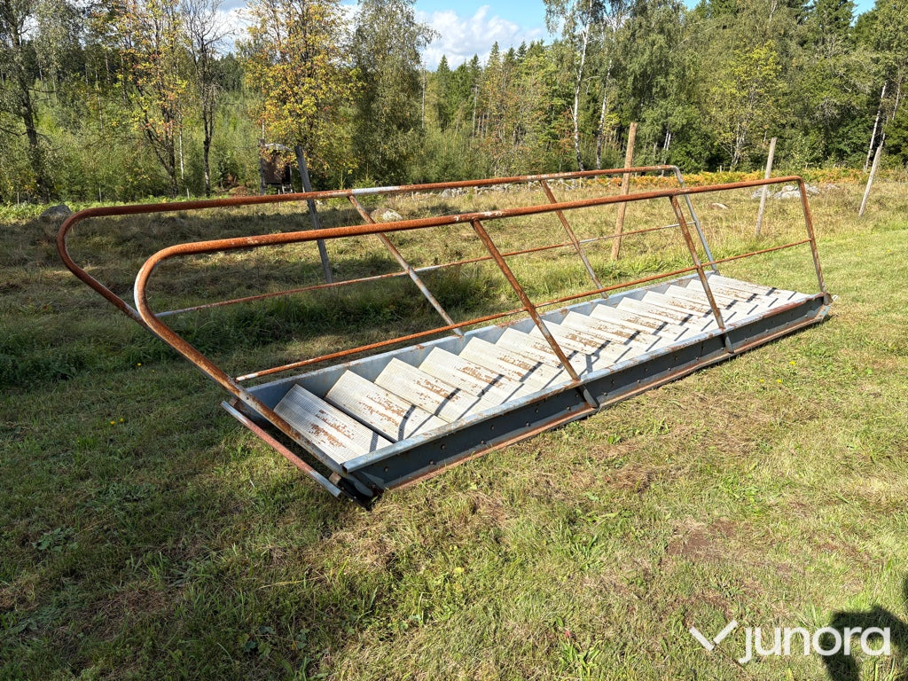 Aluminiumstrappa med plåtsidor