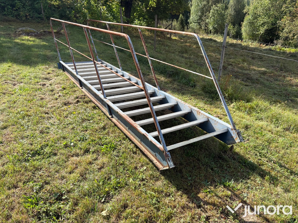 Aluminiumstrappa med plåtsidor