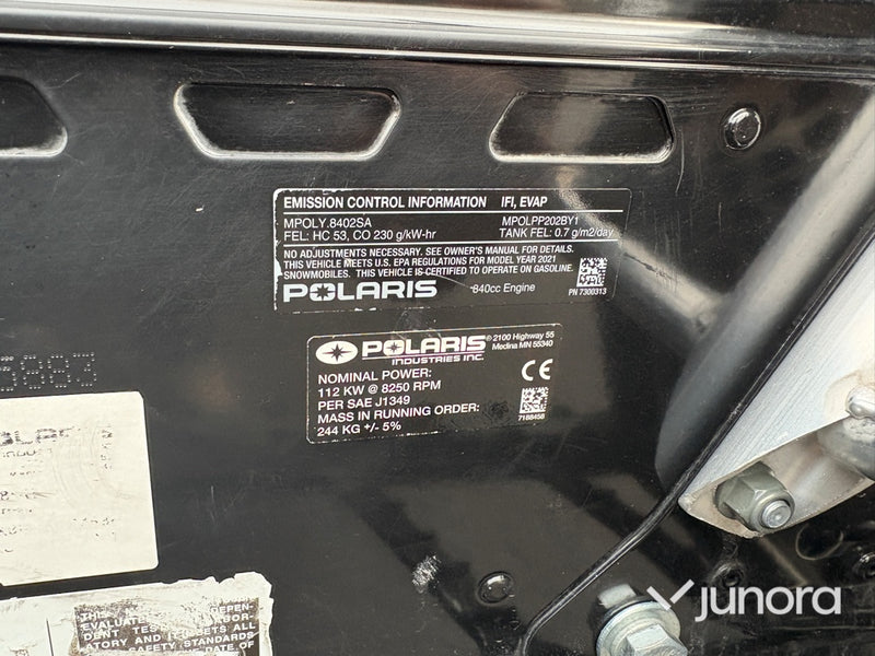 Snöskoter - Polaris 850 Pro-Rmk 155 275