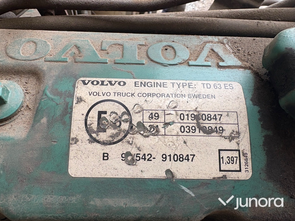Motor - Volvo, TD 63 ES