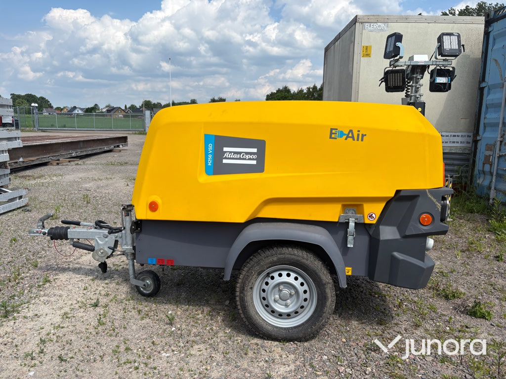Skruvkompressor - Atlas Copco, E-Air H250 VSD