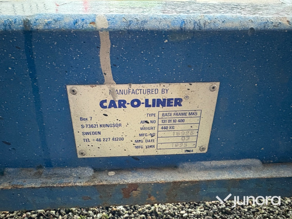 Riktbänk - Car-O-Liner mark 5 komplett