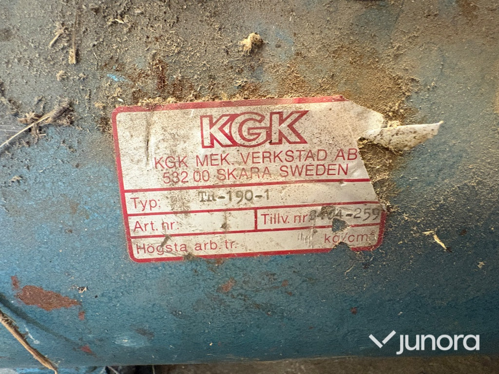 Kolvkompressor - KGK, TR 190-1