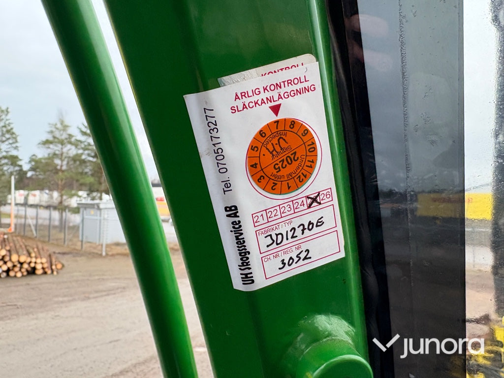 Skördare – John Deere 1270E IT4