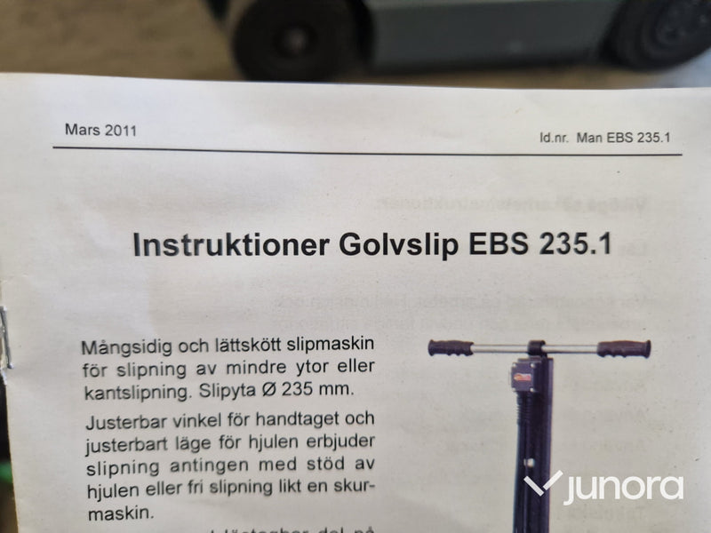 Golvslip Eibenstock EBS 234