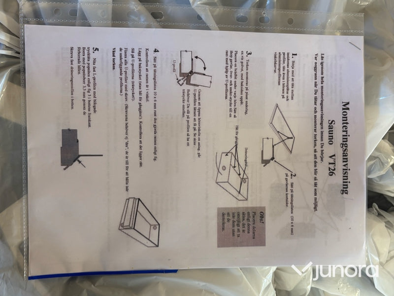 Virkestork - Sauno VT26  Aluminium