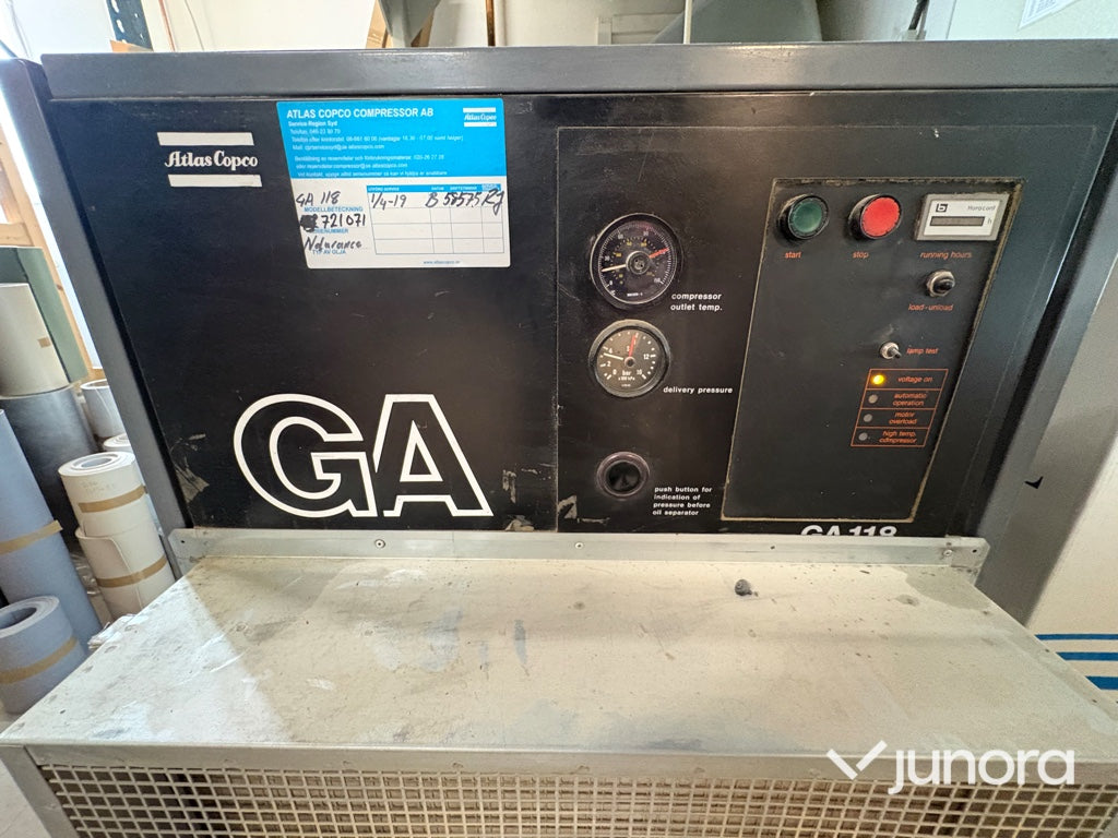 Luftkompressor - Atlas Copco, GA18
