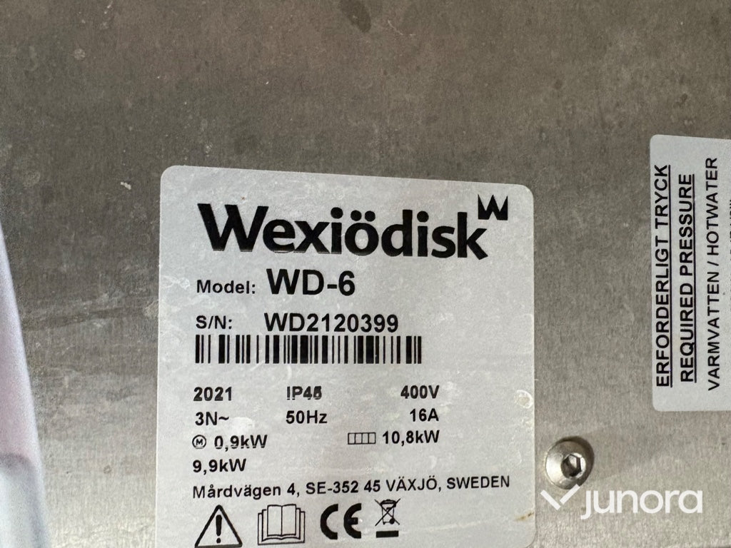 Diskmaskin - Wexiödisk, WD-6