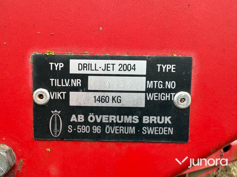 Såmaskin - Överum Tive, DRILL-JET