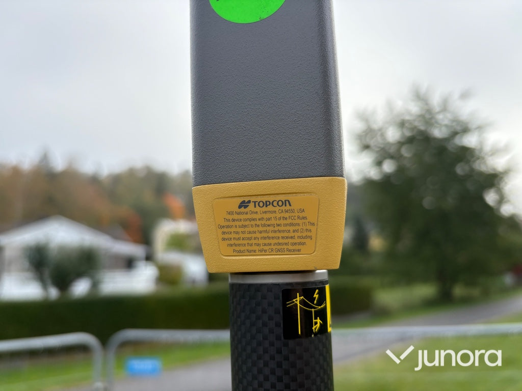 Utsättningspinne - GPS, Topcon, FC-6000A