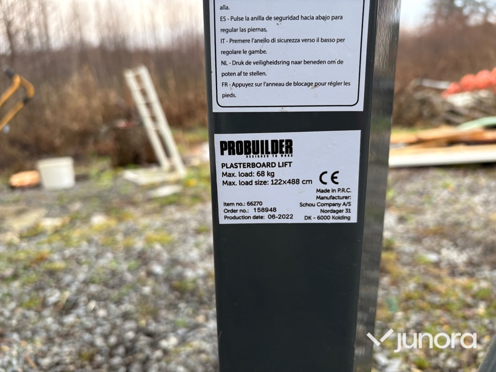 Gipsskivehiss - Probuilder, Plasterboard Lift