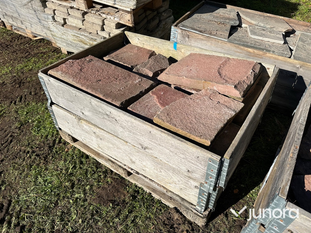 Natursten - Röd