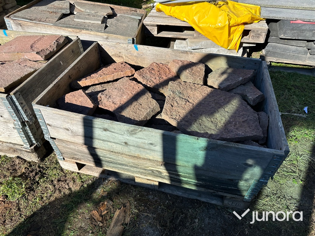 Natursten - Röd