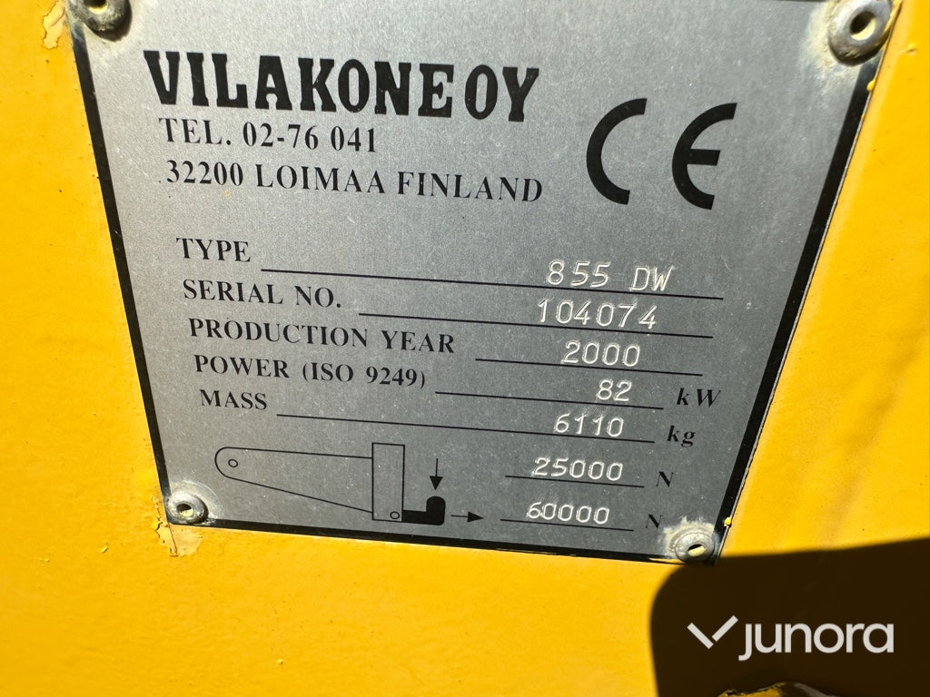 Hjullastare - Wille, 855
