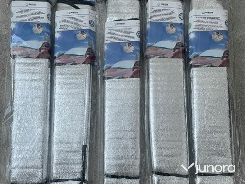 Vindruteskydd - Benson Automotive, Silver Ice / Sun, 5-pack