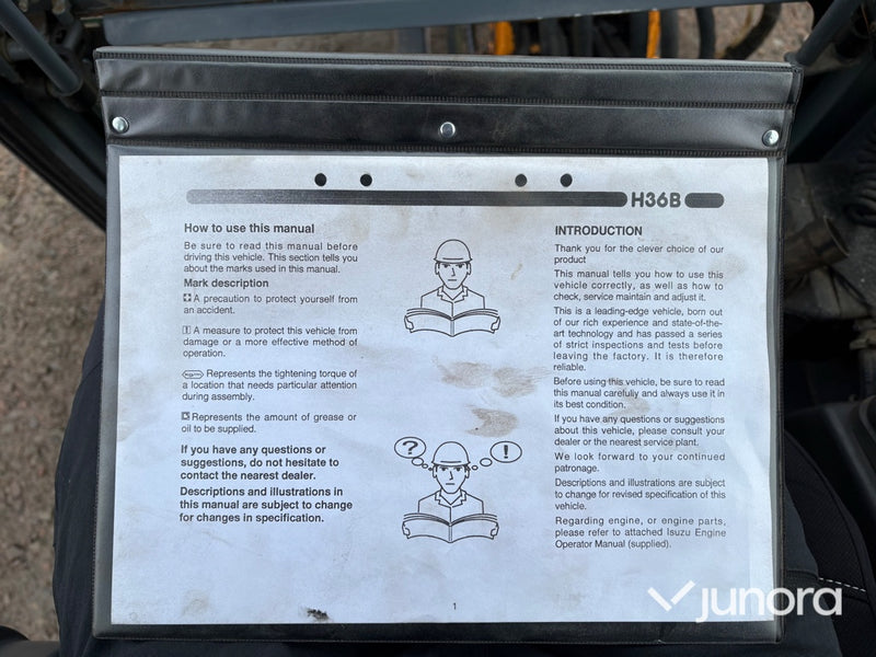 Grävmaskin - Hanix H36A