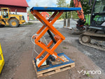 Saxbord 1000 kg med elhydraulisk drift – EMG-motor