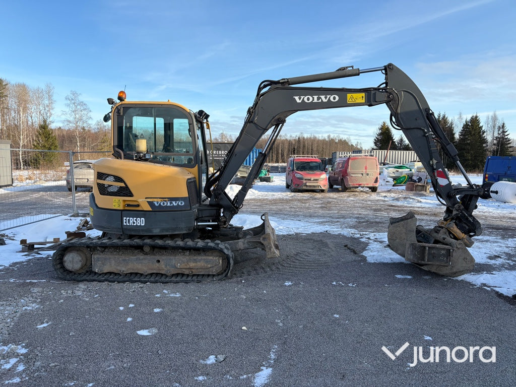 Grävmaskin-Volvo ECR58D