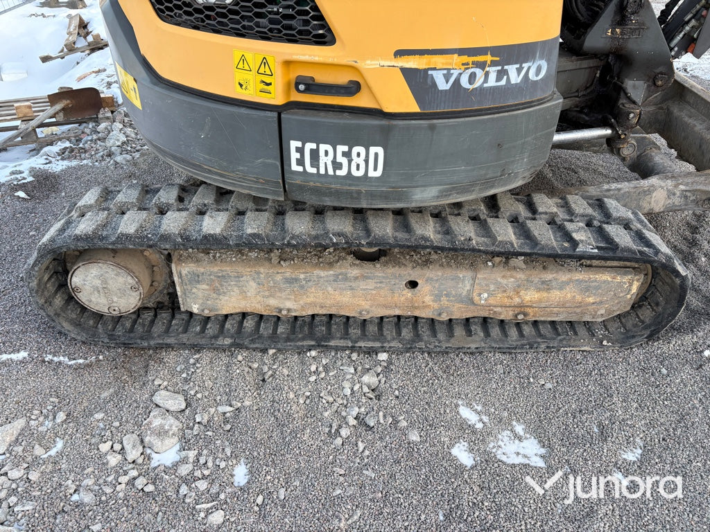 Grävmaskin-Volvo ECR58D