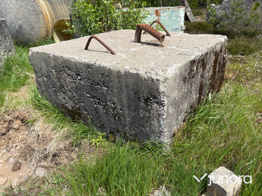 Cement tyngder - 1x1m, 4st