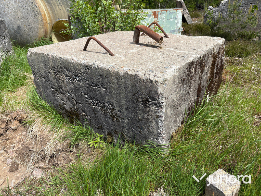 Cement tyngder - 1x1m, 4st