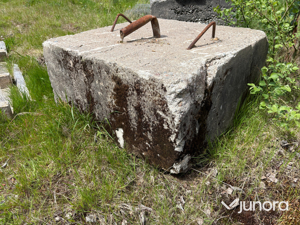Cement tyngder - 1x1m, 4st