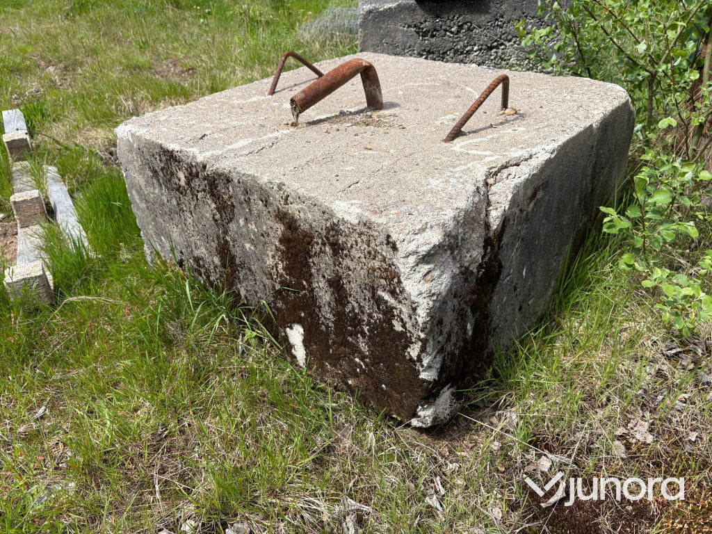 Cement tyngder - 1x1m, 4st