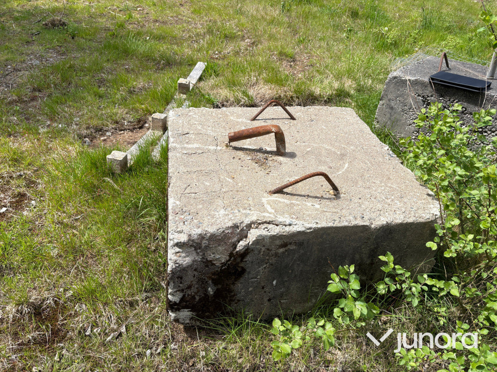 Cement tyngder - 1x1m, 4st
