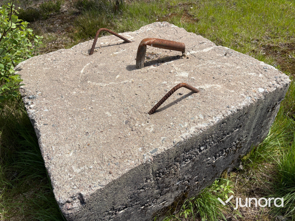 Cement tyngder - 1x1m, 4st