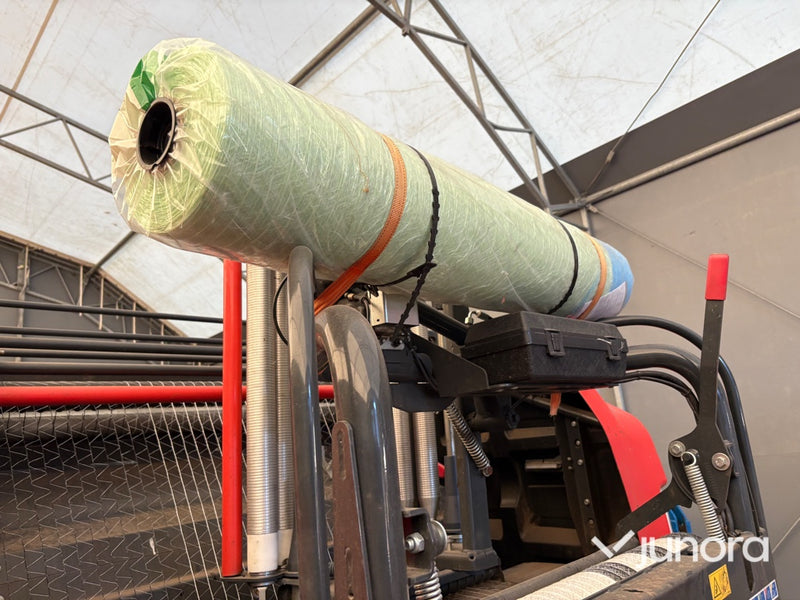 Rundbalspress + Inplastare - Kuhn, FBP 3135 Intelliwrap
