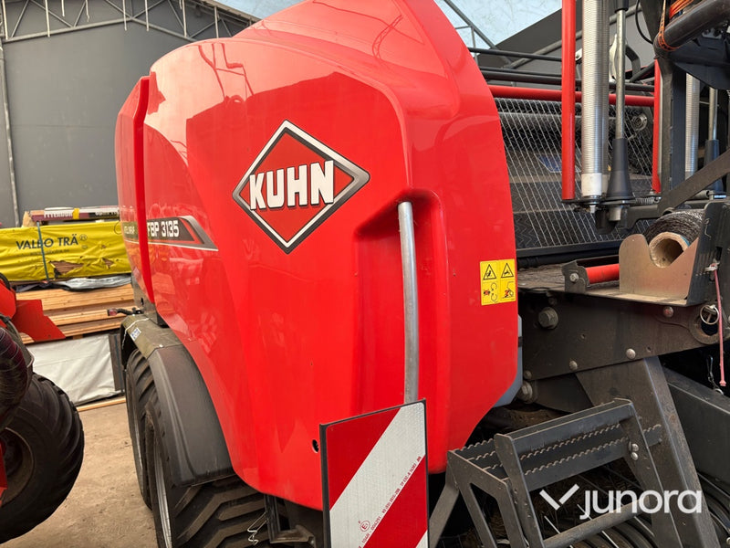 Rundbalspress + Inplastare - Kuhn, FBP 3135 Intelliwrap