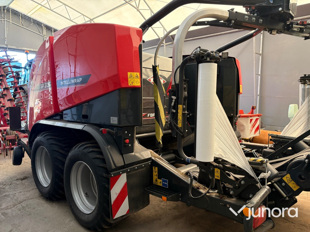Rundbalspress + Inplastare - Kuhn, FBP 3135 Intelliwrap