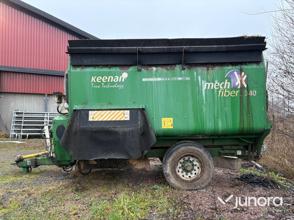 Foderblandare / Mixervagn - Keenan, MechFiber 340