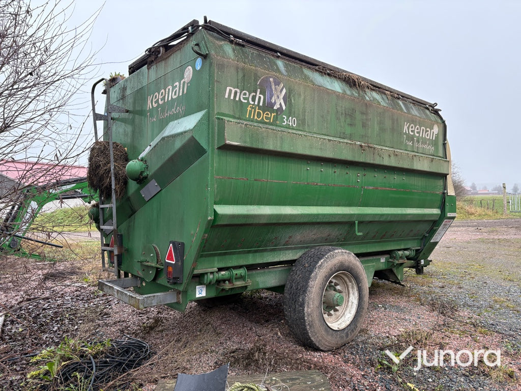 Foderblandare / Mixervagn - Keenan, MechFiber 340