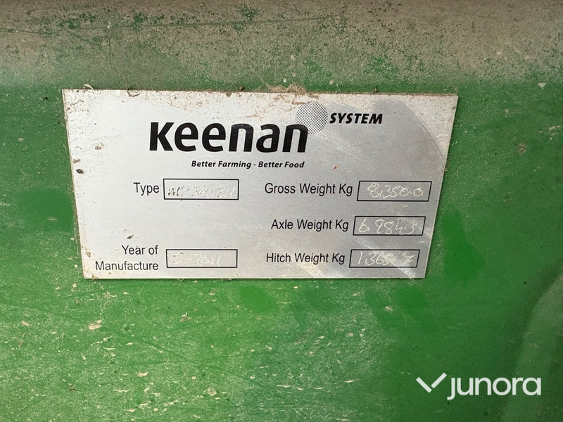 Foderblandare / Mixervagn - Keenan, MechFiber 340