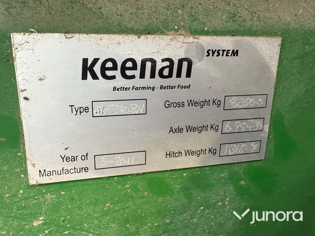 Foderblandare / Mixervagn - Keenan, MechFiber 340